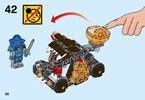 Istruzioni per la Costruzione - LEGO - NEXO KNIGHTS - 70311 - Caos con la catapulta: Page 38