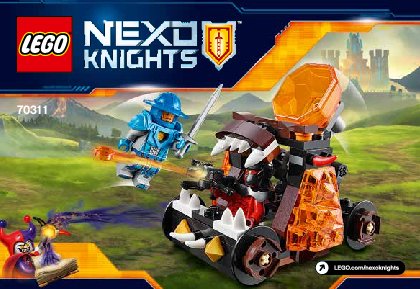 Istruzioni per la Costruzione - LEGO - NEXO KNIGHTS - 70311 - Caos con la catapulta: Page 1