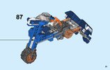 Istruzioni per la Costruzione - LEGO - NEXO KNIGHTS - 70312 - Il cavallo meccanico di Lance: Page 21