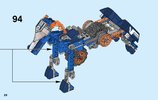 Istruzioni per la Costruzione - LEGO - NEXO KNIGHTS - 70312 - Il cavallo meccanico di Lance: Page 26