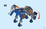 Istruzioni per la Costruzione - LEGO - NEXO KNIGHTS - 70312 - Il cavallo meccanico di Lance: Page 27