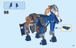 Istruzioni per la Costruzione - LEGO - NEXO KNIGHTS - 70312 - Il cavallo meccanico di Lance: Page 31