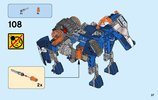 Istruzioni per la Costruzione - LEGO - NEXO KNIGHTS - 70312 - Il cavallo meccanico di Lance: Page 37