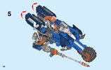 Istruzioni per la Costruzione - LEGO - NEXO KNIGHTS - 70312 - Il cavallo meccanico di Lance: Page 44