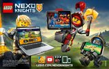 Istruzioni per la Costruzione - LEGO - NEXO KNIGHTS - 70312 - Il cavallo meccanico di Lance: Page 56