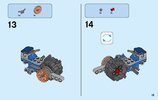 Istruzioni per la Costruzione - LEGO - NEXO KNIGHTS - 70312 - Il cavallo meccanico di Lance: Page 15