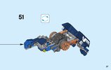 Istruzioni per la Costruzione - LEGO - NEXO KNIGHTS - 70312 - Il cavallo meccanico di Lance: Page 37