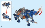 Istruzioni per la Costruzione - LEGO - NEXO KNIGHTS - 70312 - Il cavallo meccanico di Lance: Page 40