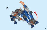 Istruzioni per la Costruzione - LEGO - NEXO KNIGHTS - 70312 - Il cavallo meccanico di Lance: Page 41