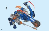 Istruzioni per la Costruzione - LEGO - NEXO KNIGHTS - 70312 - Il cavallo meccanico di Lance: Page 42