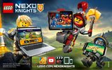 Istruzioni per la Costruzione - LEGO - NEXO KNIGHTS - 70312 - Il cavallo meccanico di Lance: Page 56