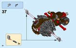 Istruzioni per la Costruzione - LEGO - NEXO KNIGHTS - 70313 - Lo Spaccalava di Moltor: Page 38