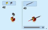 Istruzioni per la Costruzione - LEGO - NEXO KNIGHTS - 70313 - Lo Spaccalava di Moltor: Page 43