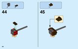 Istruzioni per la Costruzione - LEGO - NEXO KNIGHTS - 70313 - Lo Spaccalava di Moltor: Page 44