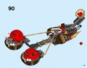 Istruzioni per la Costruzione - LEGO - NEXO KNIGHTS - 70314 - Il Carro caotico di Beast Master: Page 47