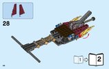 Istruzioni per la Costruzione - LEGO - NEXO KNIGHTS - 70314 - Il Carro caotico di Beast Master: Page 44