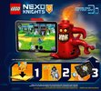 Istruzioni per la Costruzione - LEGO - NEXO KNIGHTS - 70315 - Il Rompilama di Clay: Page 73