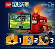 Istruzioni per la Costruzione - LEGO - NEXO KNIGHTS - 70315 - Il Rompilama di Clay: Page 73