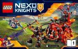 Istruzioni per la Costruzione - LEGO - NEXO KNIGHTS - 70316 - Il carro malefico di Jestro: Page 1