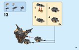 Istruzioni per la Costruzione - LEGO - NEXO KNIGHTS - 70316 - Il carro malefico di Jestro: Page 25