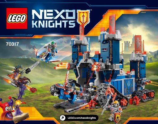 Istruzioni per la Costruzione - LEGO - NEXO KNIGHTS - 70317 - Fortrex: Page 1