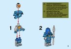 Istruzioni per la Costruzione - LEGO - NEXO KNIGHTS - 70318 - Lancia-sfere: Page 3