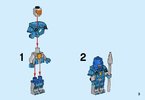 Istruzioni per la Costruzione - LEGO - NEXO KNIGHTS - 70318 - Lancia-sfere: Page 3