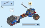 Istruzioni per la Costruzione - LEGO - NEXO KNIGHTS - 70319 - La Tri-moto tuonante di Macy: Page 2