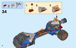 Istruzioni per la Costruzione - LEGO - NEXO KNIGHTS - 70319 - La Tri-moto tuonante di Macy: Page 6