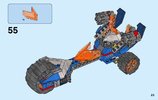 Istruzioni per la Costruzione - LEGO - NEXO KNIGHTS - 70319 - La Tri-moto tuonante di Macy: Page 23