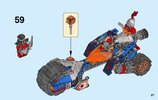 Istruzioni per la Costruzione - LEGO - NEXO KNIGHTS - 70319 - La Tri-moto tuonante di Macy: Page 27