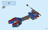 Istruzioni per la Costruzione - LEGO - NEXO KNIGHTS - 70319 - La Tri-moto tuonante di Macy: Page 33