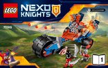 Istruzioni per la Costruzione - LEGO - NEXO KNIGHTS - 70319 - La Tri-moto tuonante di Macy: Page 1