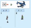 Istruzioni per la Costruzione - LEGO - NEXO KNIGHTS - 70320 - L'Aero-jet V2 di Aaron: Page 2