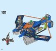 Istruzioni per la Costruzione - LEGO - NEXO KNIGHTS - 70320 - L'Aero-jet V2 di Aaron: Page 58