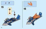 Istruzioni per la Costruzione - LEGO - NEXO KNIGHTS - 70320 - L'Aero-jet V2 di Aaron: Page 18