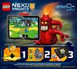 Istruzioni per la Costruzione - LEGO - NEXO KNIGHTS - 70321 - La Macchina d'assedio del generale Magmar!: Page 58