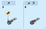 Istruzioni per la Costruzione - LEGO - NEXO KNIGHTS - 70321 - La Macchina d'assedio del generale Magmar!: Page 9