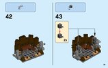 Istruzioni per la Costruzione - LEGO - NEXO KNIGHTS - 70321 - La Macchina d'assedio del generale Magmar!: Page 47