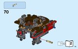 Istruzioni per la Costruzione - LEGO - NEXO KNIGHTS - 70321 - La Macchina d'assedio del generale Magmar!: Page 75