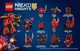 Istruzioni per la Costruzione - LEGO - NEXO KNIGHTS - 70321 - La Macchina d'assedio del generale Magmar!: Page 78