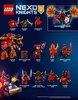 Istruzioni per la Costruzione - LEGO - NEXO KNIGHTS - 70323 - Il palazzo vulcanico di Jestro: Page 190