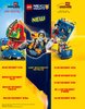 Istruzioni per la Costruzione - LEGO - NEXO KNIGHTS - 70323 - Il palazzo vulcanico di Jestro: Page 192