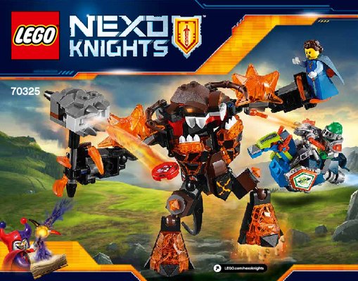 Istruzioni per la Costruzione - LEGO - NEXO KNIGHTS - 70325 - Infernox cattura la Regina: Page 1