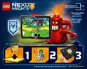 Istruzioni per la Costruzione - LEGO - NEXO KNIGHTS - 70325 - Infernox cattura la Regina: Page 57