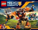 Istruzioni per la Costruzione - LEGO - NEXO KNIGHTS - 70325 - Infernox cattura la Regina: Page 1