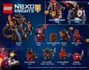 Istruzioni per la Costruzione - LEGO - NEXO KNIGHTS - 70325 - Infernox cattura la Regina: Page 62