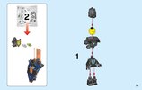 Istruzioni per la Costruzione - LEGO - NEXO KNIGHTS - 70326 - Il robot del Cavaliere Nero: Page 31