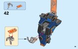 Istruzioni per la Costruzione - LEGO - NEXO KNIGHTS - 70326 - Il robot del Cavaliere Nero: Page 59