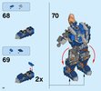 Istruzioni per la Costruzione - LEGO - NEXO KNIGHTS - 70327 - MDP – Il Mega-robot del Re: Page 50